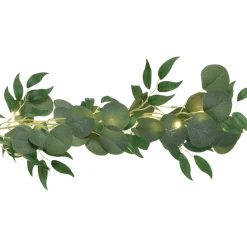 Light-Up Leaf Garland, 6ft