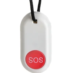 Light-Up Medical Alert Button Necklace Prop - 100th Day of School