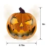 Light-Up Misting Jack-o'-Lantern Plastic Decoration, 8.75in x 9in