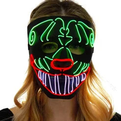 Light-Up Scary Face Mask
