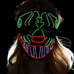 Light-Up Scary Face Mask