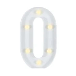 Light-Up Standing Number (0-9), 8in