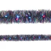 Light-Up Starlight Tinsel Garland, 9ft