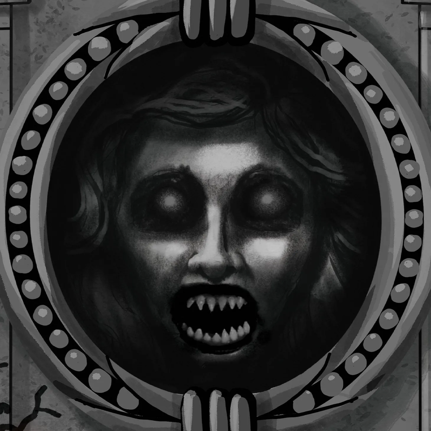 Light-Up Trapped Soul Tombstone, 14.75in x 22in