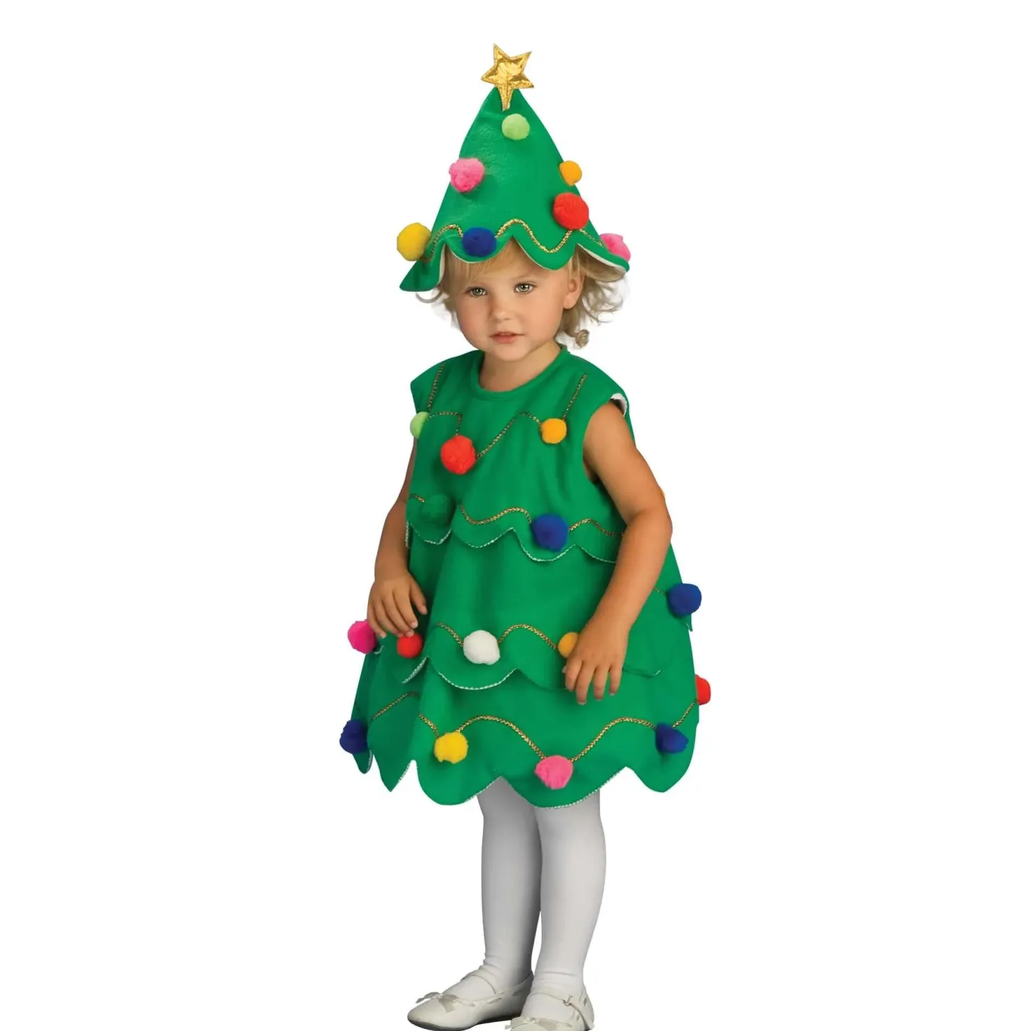 Lil' Christmas Tree Costume for Toddlers