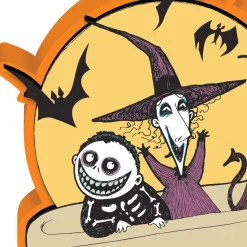 Lock, Shock & Barrel MDF Standing Sign, 10in x 12in - Nightmare Before Christmas