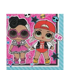 L.O.L. Surprise! Together 4-Eva Paper Lunch Napkins, 6.5in, 16ct