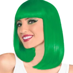 Long Bob Wig, Assorted Colors
