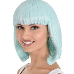 Long Bob Wig, Assorted Colors