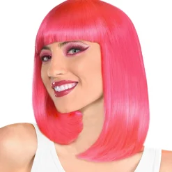 Long Bob Wig, Assorted Colors