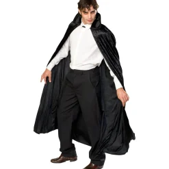 Long Crushed Velvet Cape