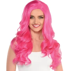 Long Glam Wig, Assorted Colors