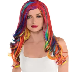 Long Glam Wig, Assorted Colors