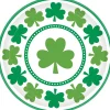 Lucky Shamrock Lunch Plates 8ct