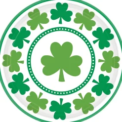 Lucky Shamrock Lunch Plates 8ct
