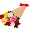 Magical Mixed Roses Flower Bouquet (12 ct)