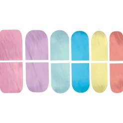 Magical Rainbow Nail Stickers 12ct