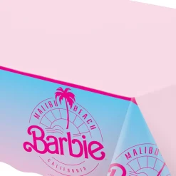Malibu Barbie Plastic Table Cover, 54in x 96in