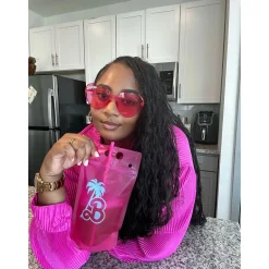 Malibu Barbie Rimless Plastic Sunglasses, 4ct