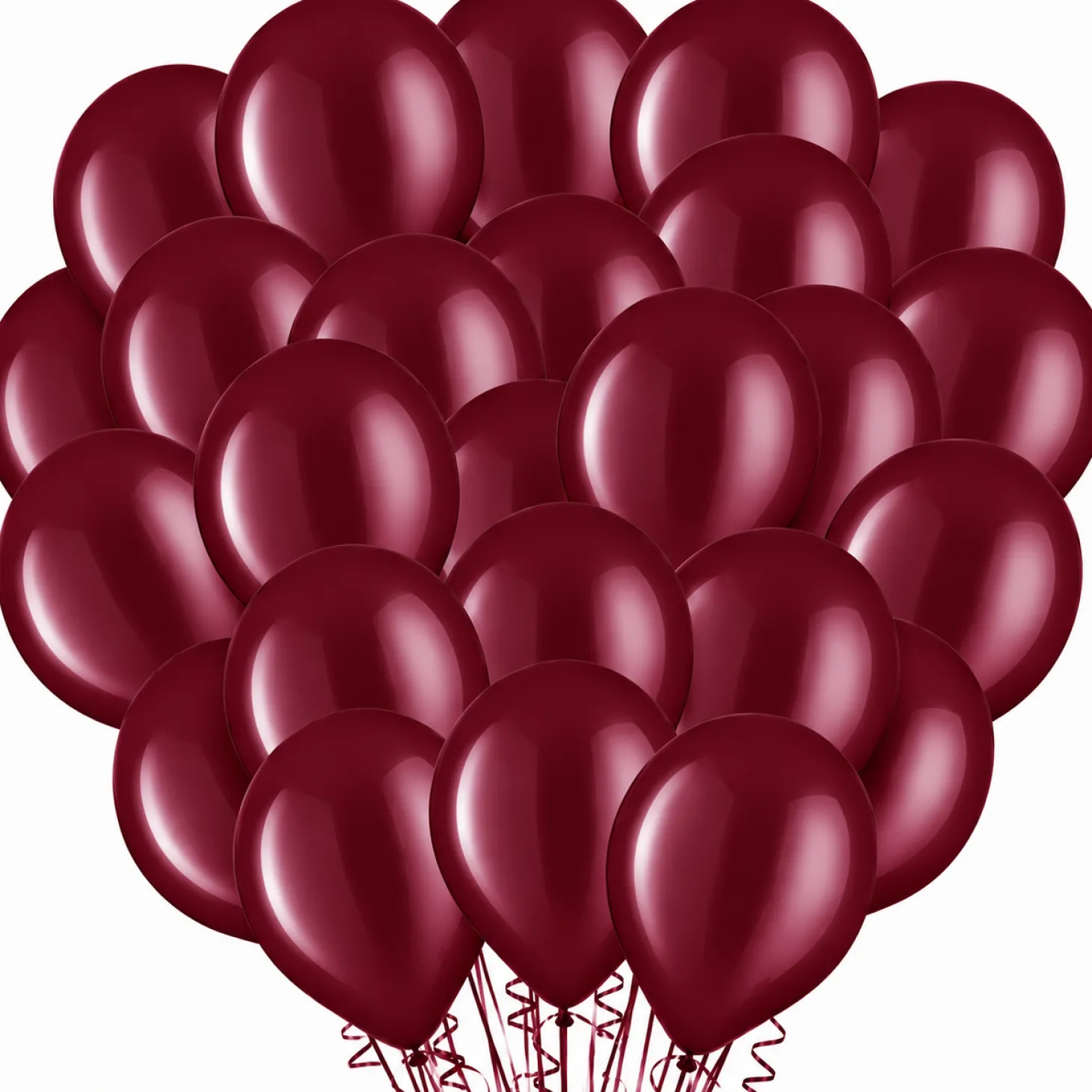 Maroon Latex Balloons, 11in, 100ct