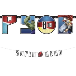 Marvel's Avengers Letter Banner with Accent Banner