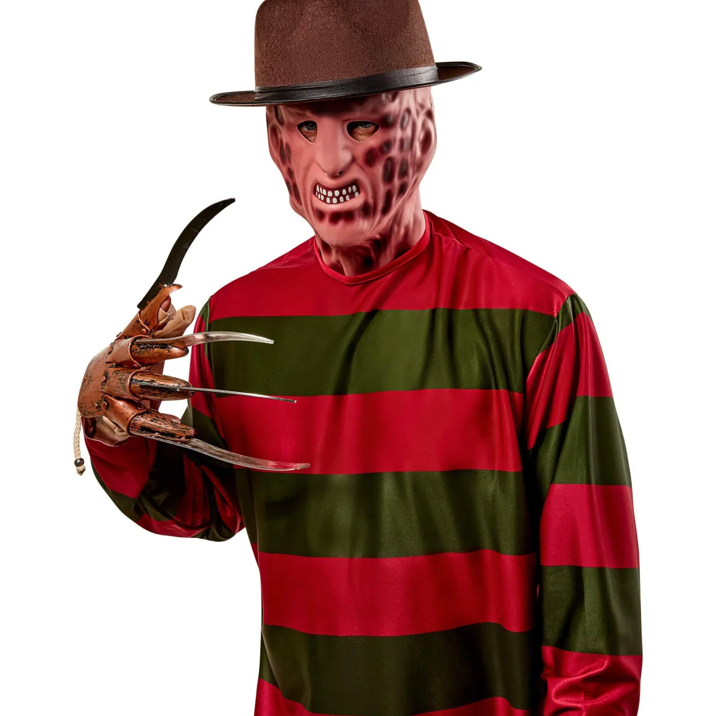 Men's A Nightmare on Elm Street Freddy Krueger Sweater and Mask Set