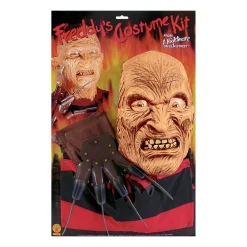 Men's A Nightmare on Elm Street Freddy Krueger Shirt, Mask and Glove Set