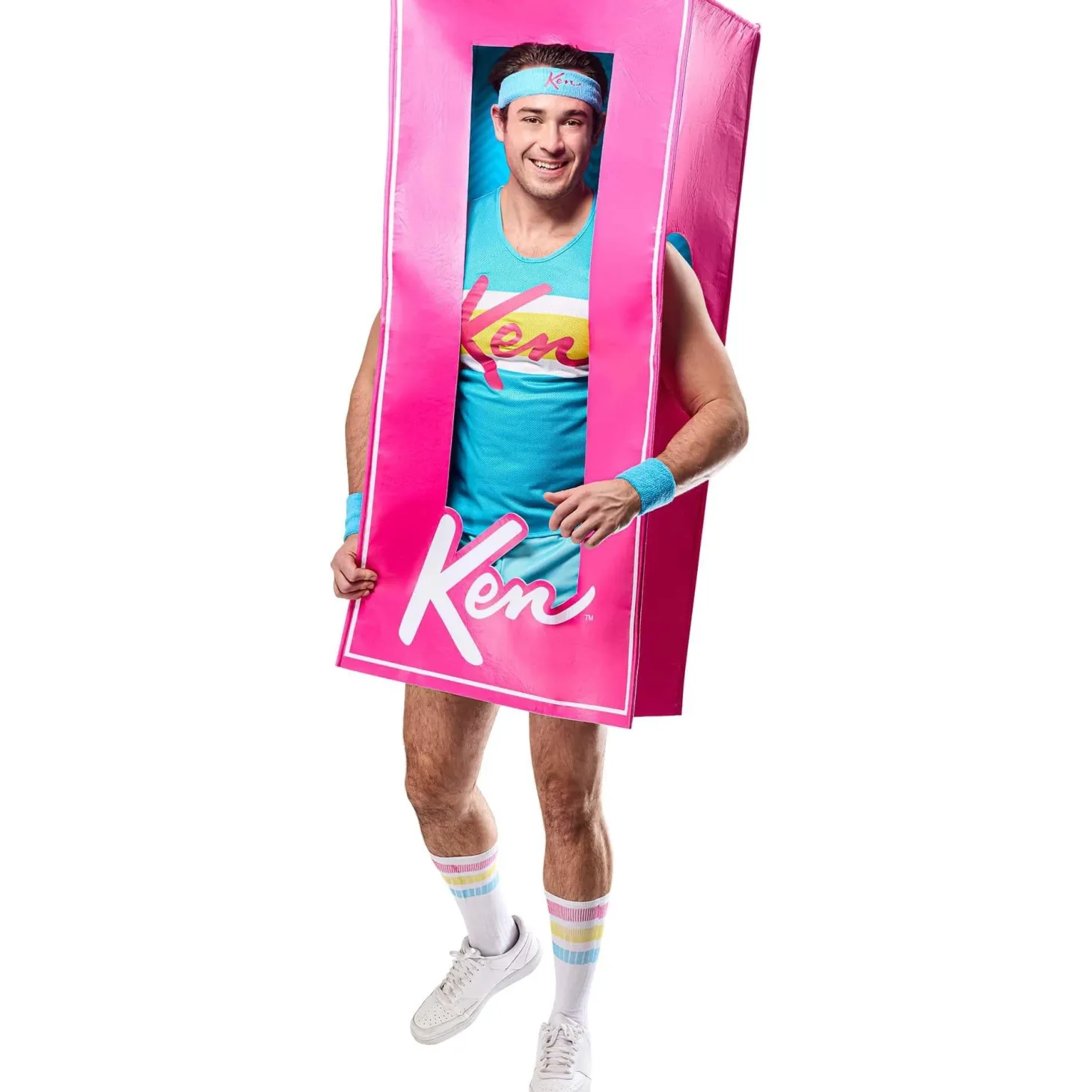 Men's Barbie Classic Ken Life-Size Doll Box Costume