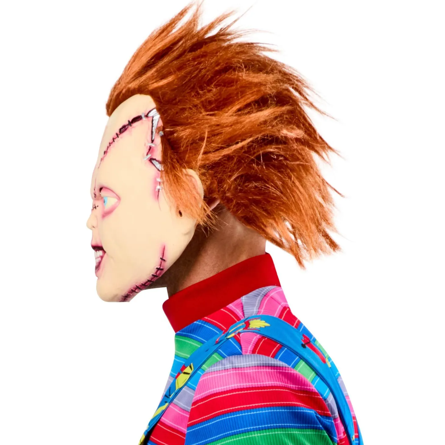 Men's Bride of Chucky Stitched Up Chucky 3/4 Vinyl Mask