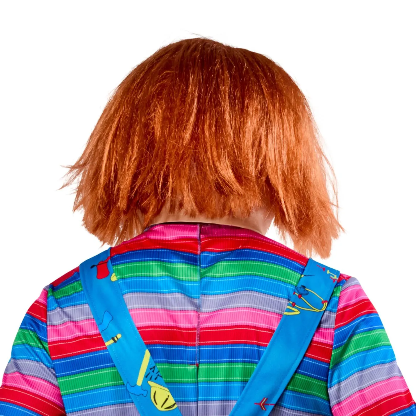 Men's Child's Play 2 Chucky Overhead Latex Mask with Hair