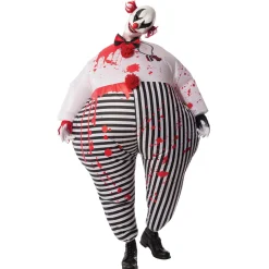 Men's Evil Circus Clown Inflatable Costume