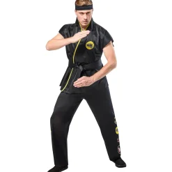 Men's Karate Kid Classic Cobra Kai Johnny Lawrence Costume