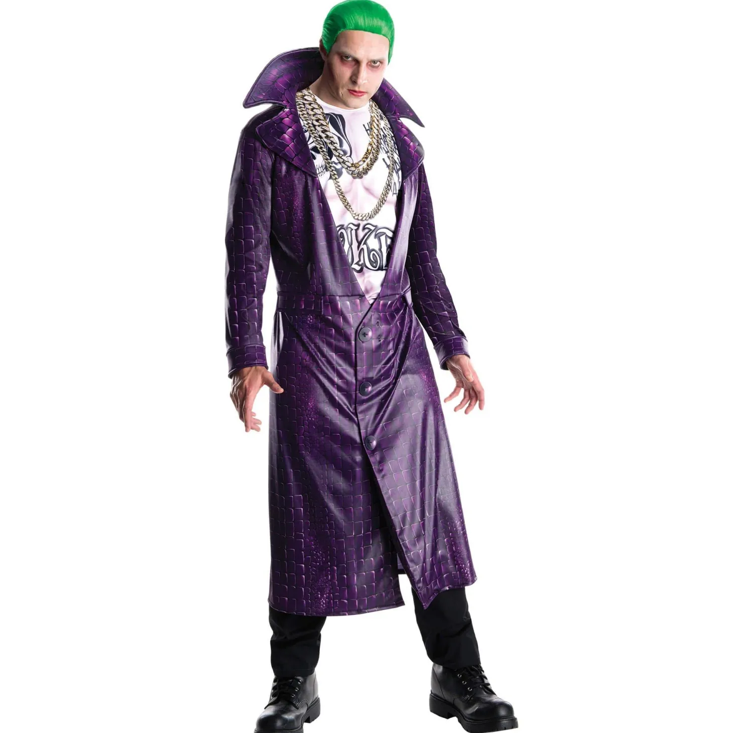 Men's Suicide Squad Joker Costume - Deluxe