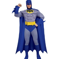 Men's The Brave and the Bold Batman Muscle Chest Costume - Deluxe