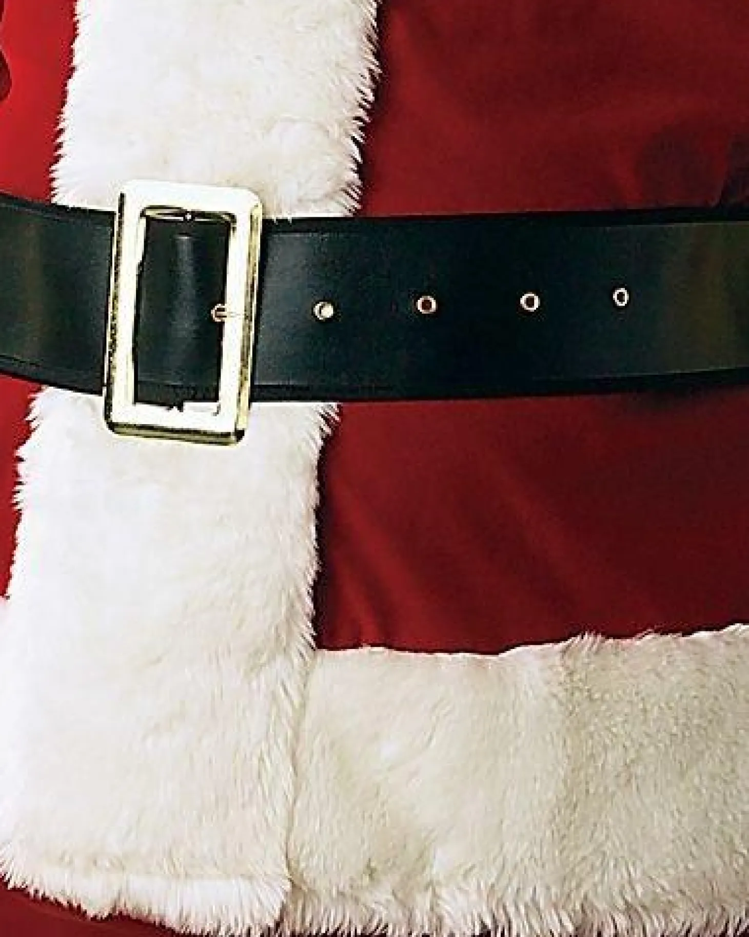 Men's Ultra Plush Santa Suit Costume - Super Deluxe