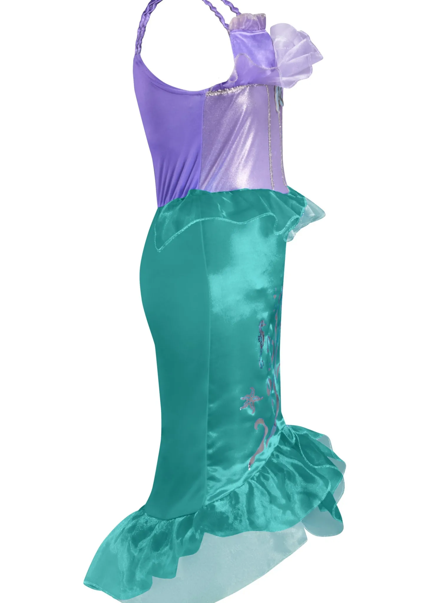 Mermaid Princess Costume Dress for Girls