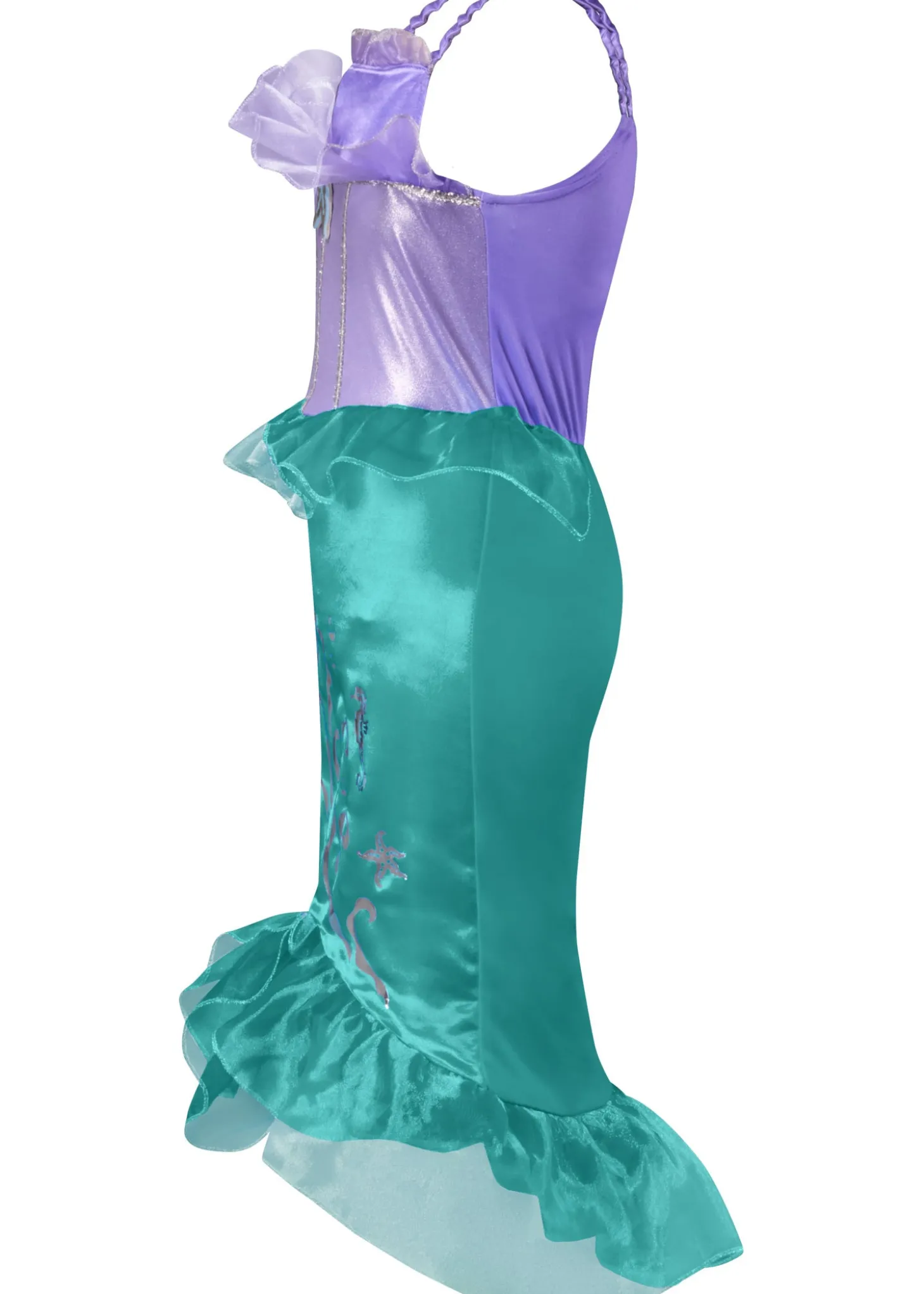 Mermaid Princess Costume Dress for Girls