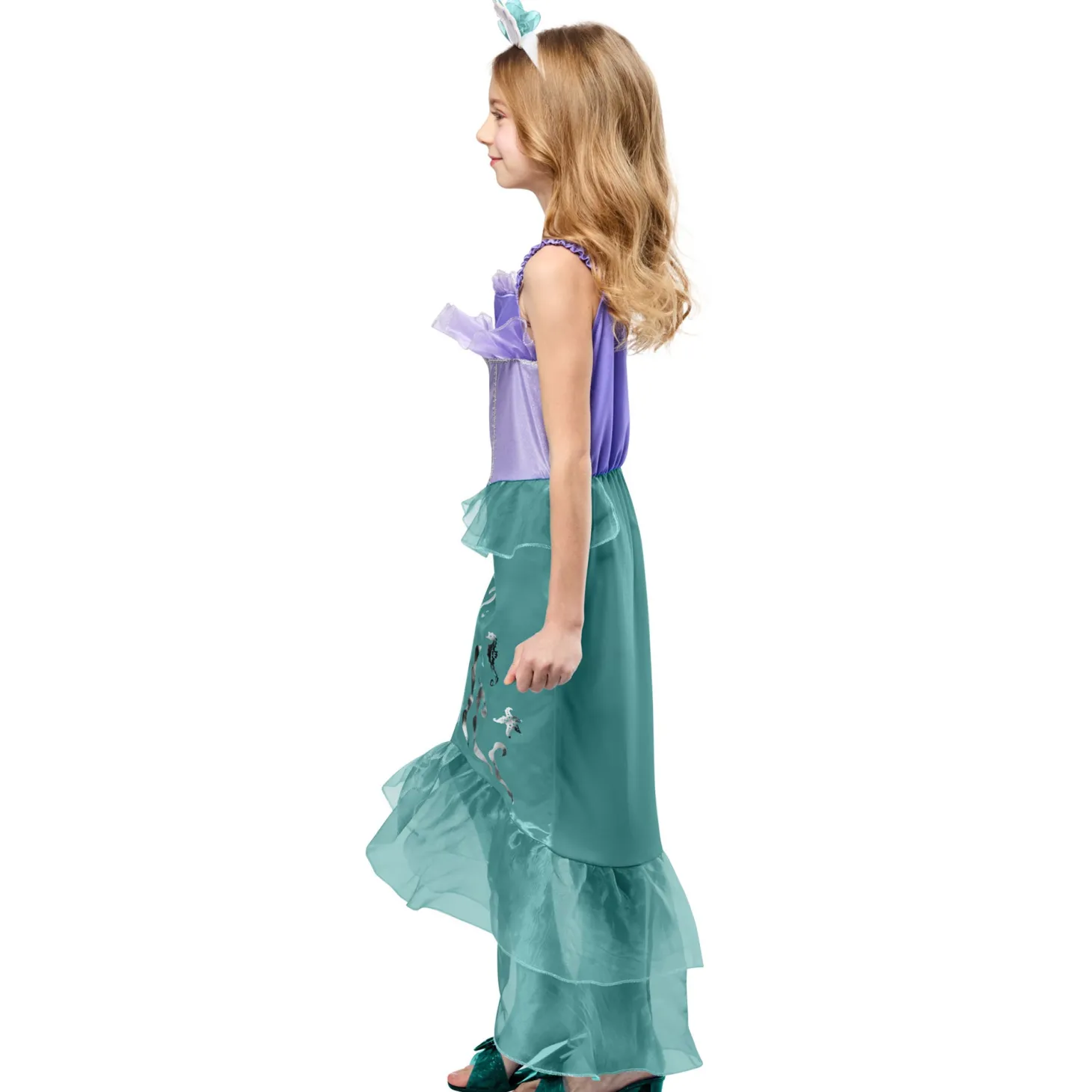 Mermaid Princess Costume Dress for Girls
