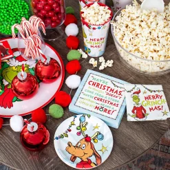 Merry Grinchmas Beverage Napkins, 5in, 16ct - Dr. Seuss