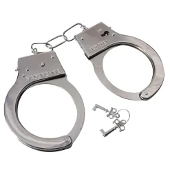 Metal Handcuffs Costume Prop