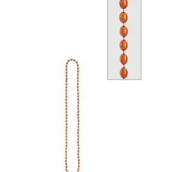 Metallic Bead Necklaces, Assorted Colors, Multiple Counts