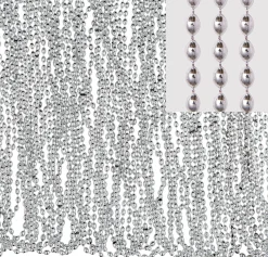 Metallic Bead Necklaces, Assorted Colors, Multiple Counts