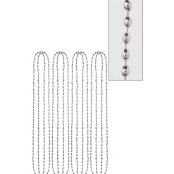 Metallic Bead Necklaces, Assorted Colors, Multiple Counts