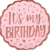 Metallic Blush It's My Birthday Enamel Pin
