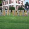 Metallic Gold & Silver Happy Birthday Yard Sign Kit, 4pc