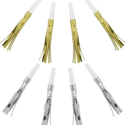 Metallic Gold & Silver Squawkers 30ct