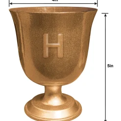 Metallic Hogwarts United Plastic Goblet, 15oz - Harry Potter