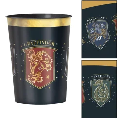 Metallic Hogwarts United Plastic Favor Cup, 16oz - Harry Potter
