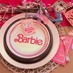 Metallic Malibu Barbie Paper Lunch Napkins, 6.5in, 16ct