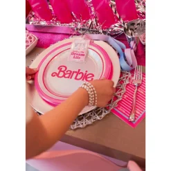 Metallic Malibu Barbie Paper Lunch Napkins, 6.5in, 16ct